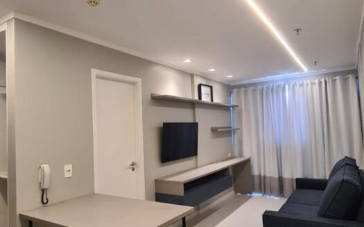 Flat de 01 quarto torre Barcelona no Metropolitan -Jamel Cecílio.